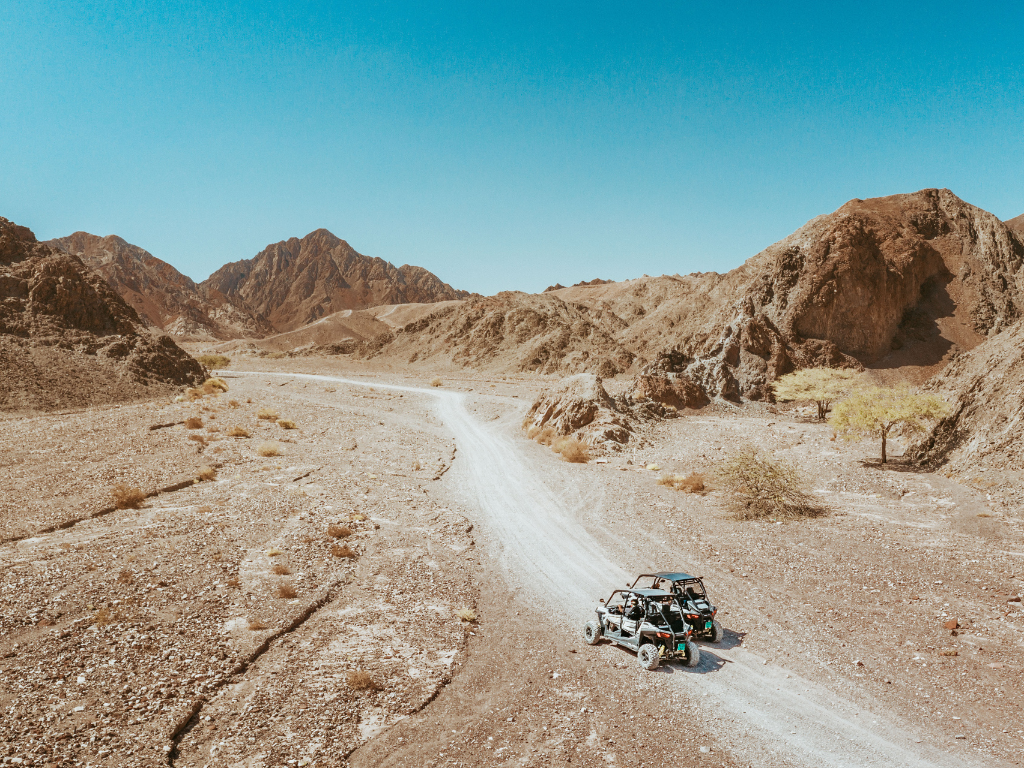Off-road route for a multi-day quad and buggy adventure in Crete